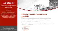 Desktop Screenshot of jurvelin.fi
